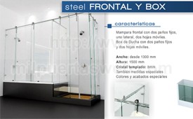 Modelo steel Frontal y Box